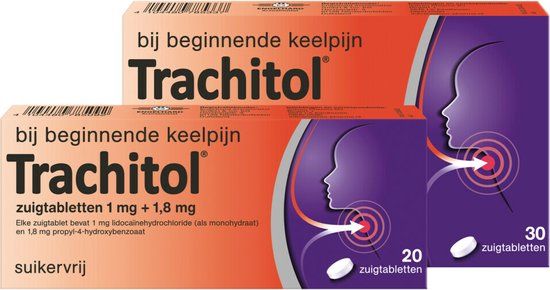 Trachitol Keeltabletten 20 stuks