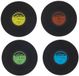 Balvi set van 4 LP onderzetters The Coaster