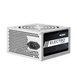 Nuwo Electro E400 pc-voeding 400W ATX 24pin, 1x CPU 4pin, 3x SATA, 1x Molex, ventilator 12cm, bulk