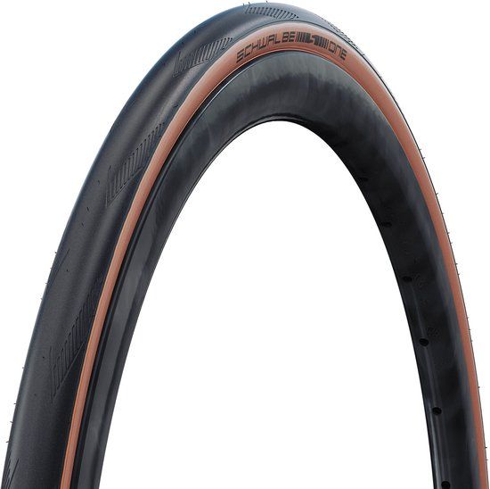 Schwalbe One Bronze-Skin Performance Raceguard Folding Tyre - 700x30C - Black/Bronze