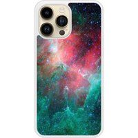 Nebuleuse Verstevigd hoesje met sublimatie bedrukking, compatibel met Apple iPhone 14