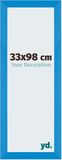 Your Decoration - Cadre photo 33x98 cm - MDF - Bleu clair - Mura