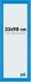 Your Decoration - Cadre photo 33x98 cm - MDF - Bleu clair - Mura