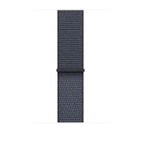 Apple Watch Band - Geweven sportbandje - 46 mm - Ankerblauw - Eén maat voor de meeste polsen