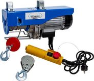 TORSO Elektrische takel MW 400/800kg Geel/Blauw/Zilver