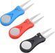Allecto plus - Fourche de réparation de pitch pour golf, acier inoxydable, multifonctionnel, bouton pop-up, marqueur de balle.