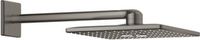 GROHE Rainshower SmartActive 310 Cube Hoofddouche - Hard Graphite Geborsteld