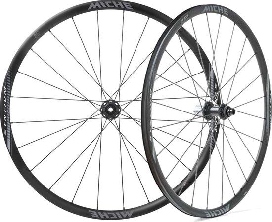 Miche Syntium Disc WR Tubeless Wielset - Zwart - Stadsfiets