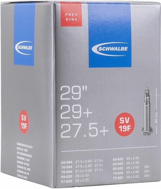 Schwalbe bnb SV19L-EL 27.5-29 inch 54/75-584/622 fv 40mm