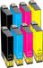 InktDL Compatible Epson 503 / 503XL inktcartridges - Multipack 8 Stuks - Geschikt voor Epson Expression Home XP5200, XP5205, WorkForce WF2960DWF en WF2965DWF - Inktpatronen