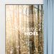 Muursticker Kerstmis sticker sticker Kerstmis Kerstmis wanddecoratie Kerstmis 70 x 50 cm wit