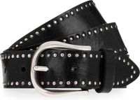 b.belt Studded belt Leder - Dames - 75 cm - schwarz