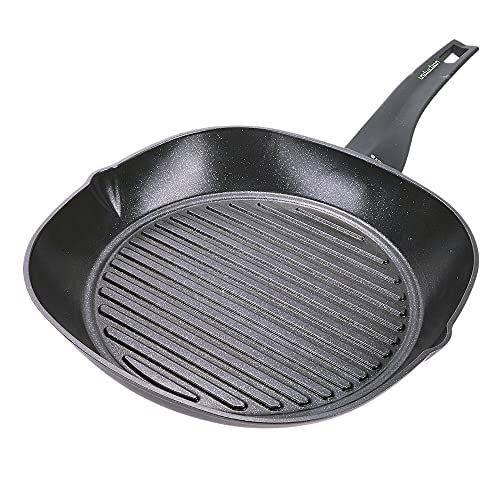 Moneta Nova grillpan 28 cm - zwart