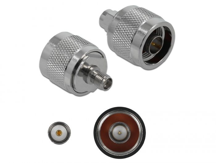 DeLOCK 89983 - Connector - nikkel - geelkoper - 50 ohm