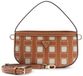 GUESS Frankie Mini Hobo Caramel bruine schoudertas handtas