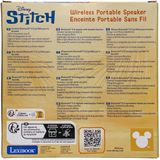 Lexibook Disney Stitch Enceinte Karaoké Microphone Sans Fil Lumières Bleu BTC020D
