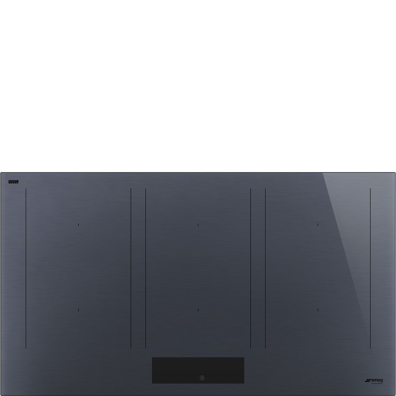 Smeg Linea SIM1964DG - Inductiekookplaat - 90 cm - 6 zones - Grijs