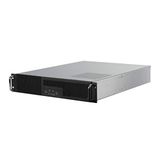 SilverStone Technology RM23-502, 5,25 inch 2U 2U industriële opslagserverbehuizing ATX dubbele schijfsleuf met USB 3.1 Gen1 interface, SST-RM23-502