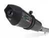 GPR Exclusive Gpe Anniversary Poppy Hyperstrada 821 13-16 Silencieux d'échappement homologué à enfiler Noir Brillant Carbone / Noir