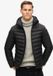 Superdry HOODED FUJI SPORT PADDED JKT Heren Jas - Zwart - Maat XL
