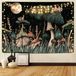 Tapis mural champignon pour intérieur, 235x180cm