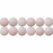 SKYBEADS Quartz Rose Mat Rond 6mm Pierre Naturelle Perles à Enfiler 38cm Fil Environ 60 Pièces
