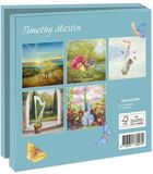 Bekking & Blitz Kaartenmapje Floral instruments, Timothy Martin 10 Stuks