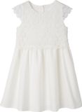 Vertbaudet Robe formelle à effet 2-en-1 en macramé pour filles