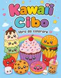 Kawaii Cibo Libro da Colorare
