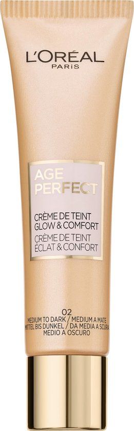 L'Oréal Age Perfect Tinted Dagcrème - 02 Medium to Dark - 30ml