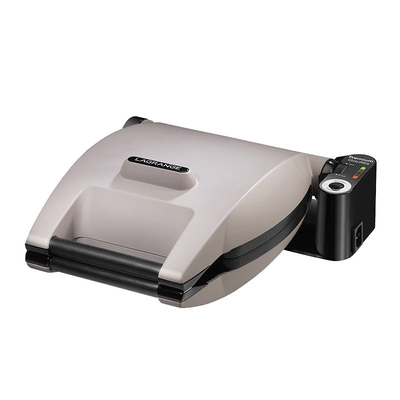 LAGRANGE Premium Wafelijzer - 2 Wafels - 1200W - Rechthoekig