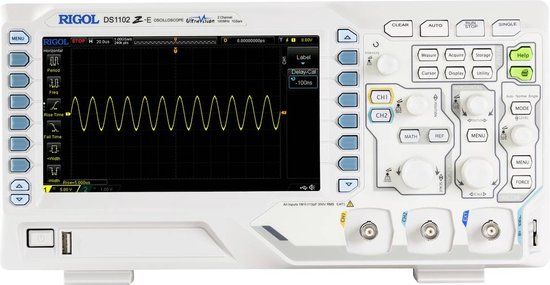 Rigol DS1102Z-E Digitale oscilloscoop 100 MHz 2-kanaals 1 GSa/s 24 Mpts