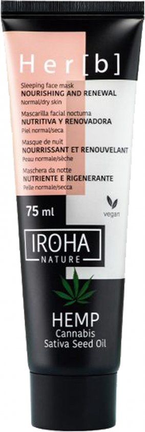Iroha Nature Her Voedend en Vernieuwend Nachtmasker 75 ml