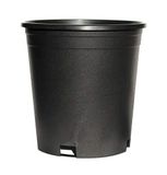 The HC Companies Plastic Planter, Zwart
