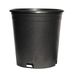 The HC Companies Plastic Planter, Zwart