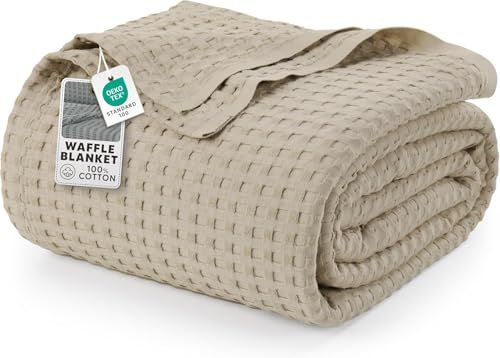 Utopia Bedding Katoenen Wafeldeken 300 GSM