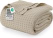 Utopia Bedding Katoenen Wafeldeken 300 GSM