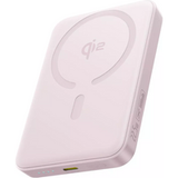 Baseus Batterie externe sans fil Baseus Enerfill FM12, 10000mAh, 22.5W, PD + FQI, 1 x QI - 1 x USB-C, Rose E0028502