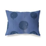 BonaMaison Blauw Decoratieve Kussensloop, Kussenhoezen Bank, Decoratieve Kussenhoesjes, Kussensloop; Sofa, Slaapkamer, Kantoor, Auto 45x60 Cm - Ontworpen en vervaardigd in Turkije