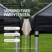 ABGtrading Regengoot Partytent 3 Meter – 45 cm Breed – Klittenbandbevestiging – Crème