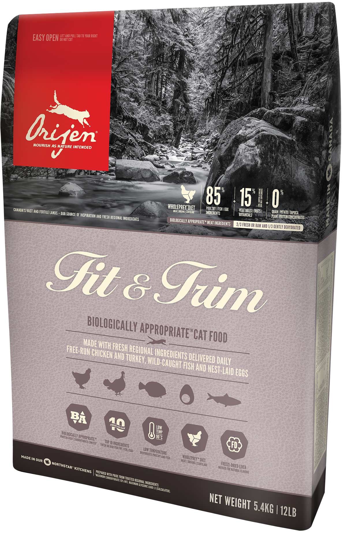 Orijen Fit & Trim Cat - 5,4 kg - Kat