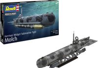 Revell Modelbouwpakket Militaire voertuigen - 05187 Duitse Midget Submarine Type Molch WWII - Onderzeeër Plastic - 1:72 - Modelbouw