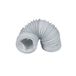 Afvoerslang 100 rond systeem 2,80 m PVC wit voor droger