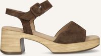 Gabor 721.1.0 Sandalen Dames Bruin Maat 38