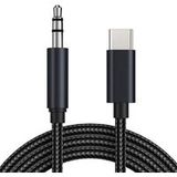 Phonillico® Car audiokabel hoofdtelefoon extra jack-adapter voor Samsung A12/A22/A32/A42/A52/A72/A02S