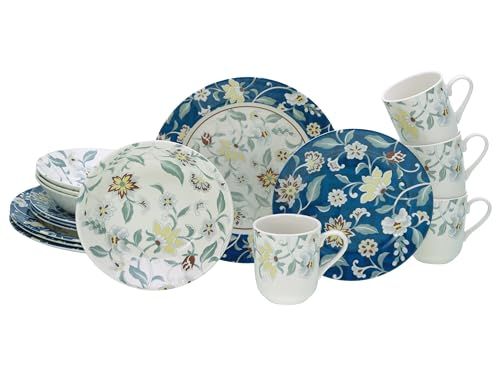 CreaTable 16267 Odessa 16-delige serviesset combiservies aardewerk