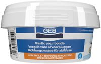 GEB Afdichtingsmiddel voor wastafel, gootsteen, badkuip, douche of voor het insteken van slangen, pot 200 g, beige