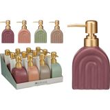 Home & Styling Zeepdispenser aardewerk 4 assorti