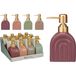 Home & Styling Zeepdispenser aardewerk 4 assorti