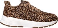 Xsensible Chain Sneakers - Ponyhair - Dames - Bruin - Maat 37